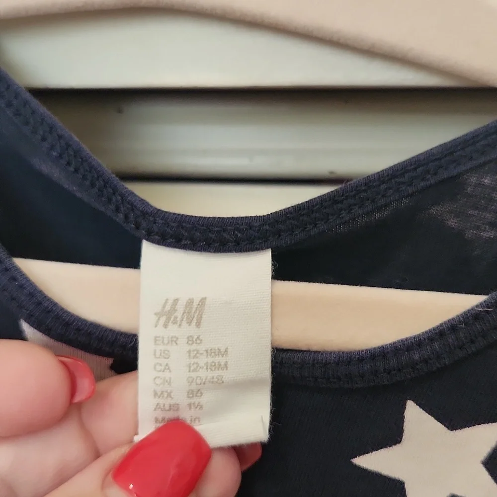 H&M star dress